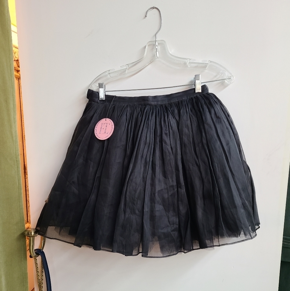 NWT Olympia Le-Tan Layered Skirt